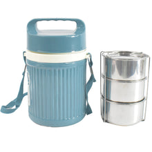 Stackable Insulated Tiffin with Handle (1 Pc): Leakproof, Hot Food Container
