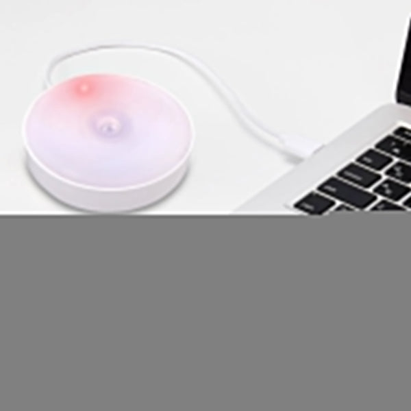 Round Shape 8 LED Motion Sensor Induction Led Light