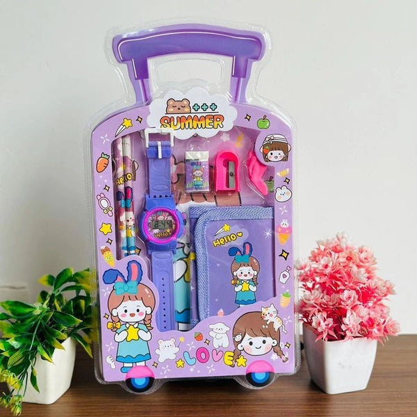 Kids Trolly Type Stationary Gift Set