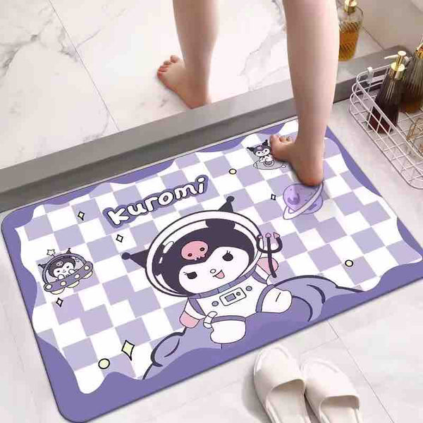 Kuromi Print Door Mat (Imported)